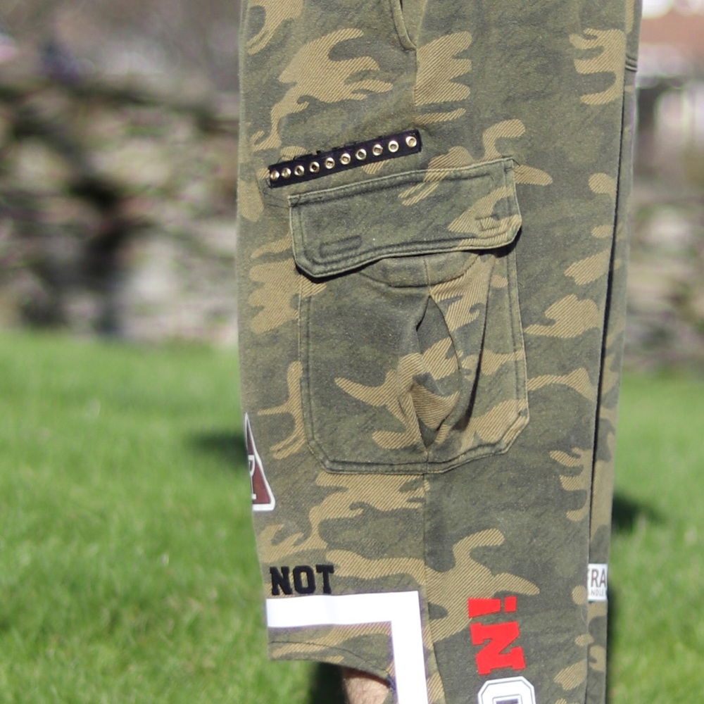 Camo Patchwork Pants - Picture 4 of 5